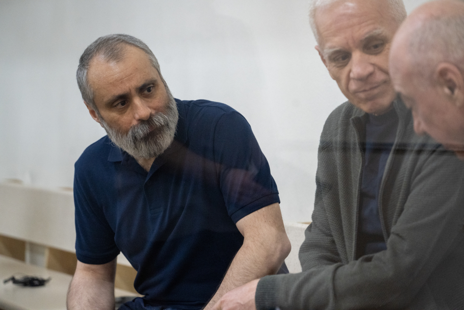 Məhkəmədə azərbaycanlılara qarşı Ermənistanın sistematik etnik təmizləmə siyasətini ifşa edən videomateriallar nümayiş olunub (FOTO)