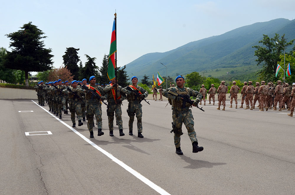 Azərbaycan-İran birgə hərbi təliminin açılış mərasimi keçirilib (FOTO)