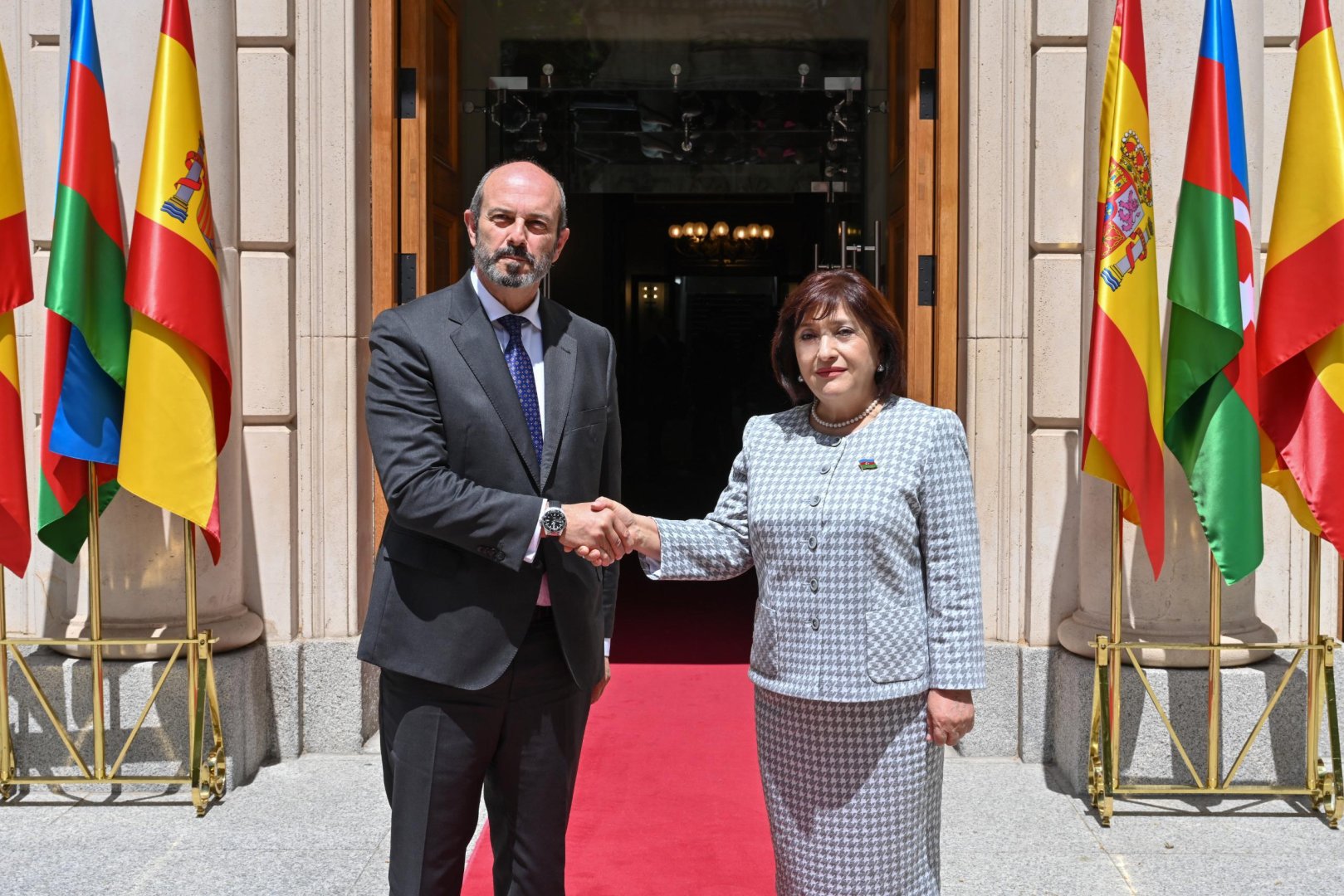 Azərbaycanla İspaniya arasında parlementlərarası əlaqələr müzakirə edildi (FOTO)