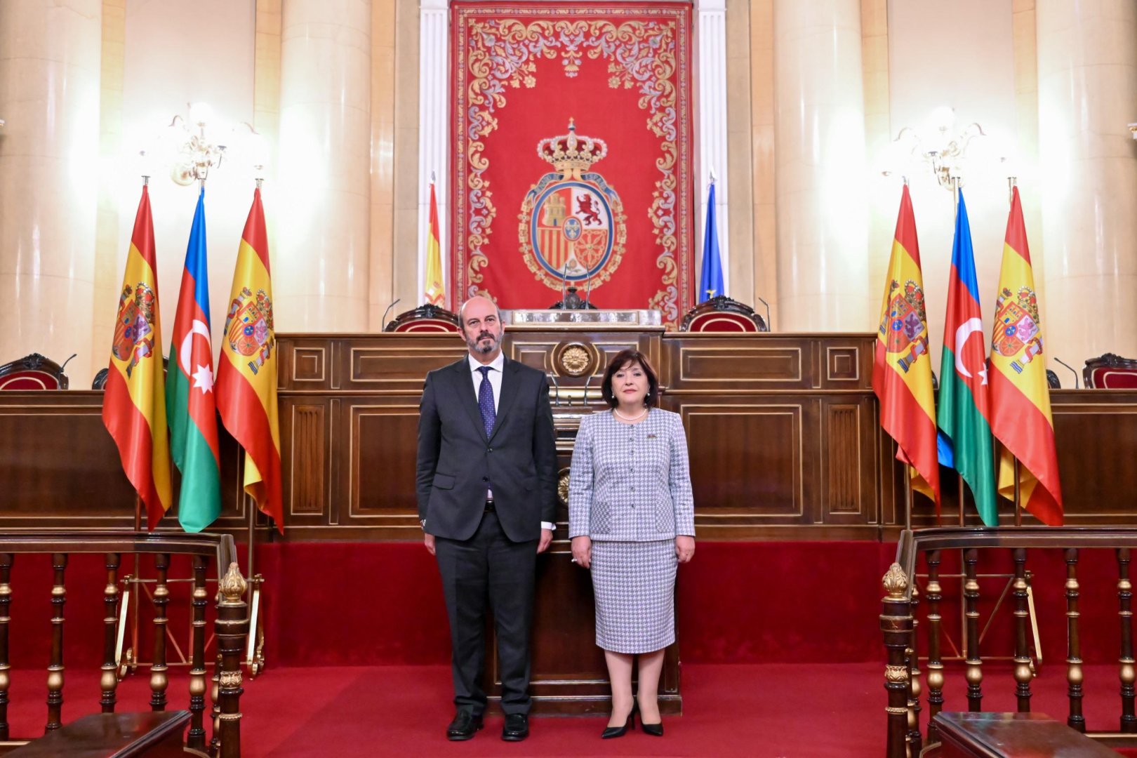 Azərbaycanla İspaniya arasında parlementlərarası əlaqələr müzakirə edildi (FOTO)