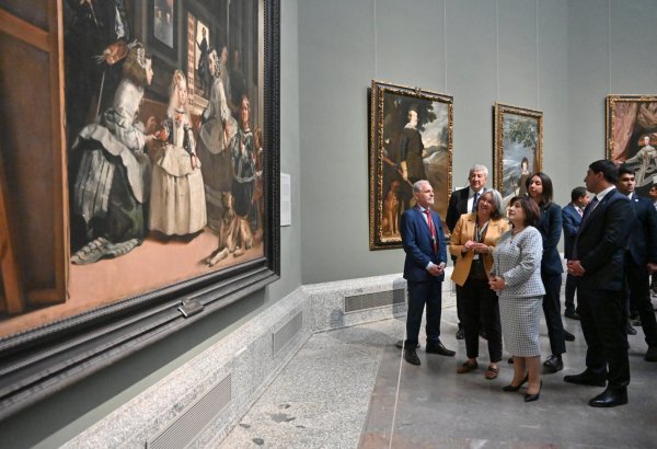 Milli Məclisin nümayəndə heyəti Madriddə Prado muzeyində olub (FOTO)