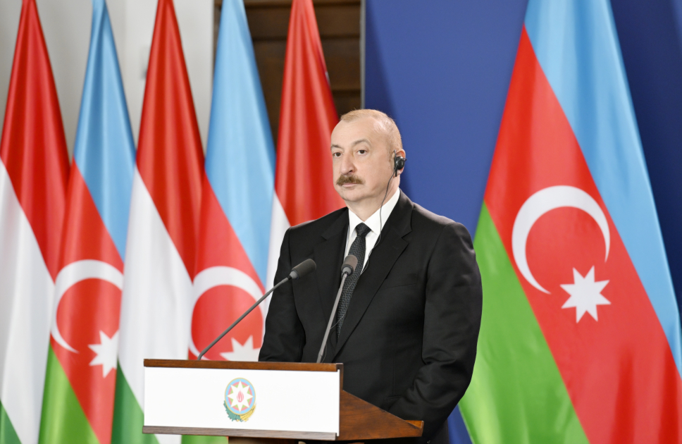 Prezident İlham Əliyev: Macarıstan şirkəti Azərbaycanda quruda qaz yataqlarının işlənməsində iştirak edəcək