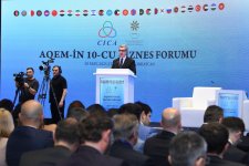 Bakıda AQEM-in Biznes Şurasının 8-ci Plenar İclası və Biznes Forumu keçirilib (FOTO)