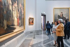 Milli Məclisin nümayəndə heyəti Madriddə Prado muzeyində olub (FOTO)