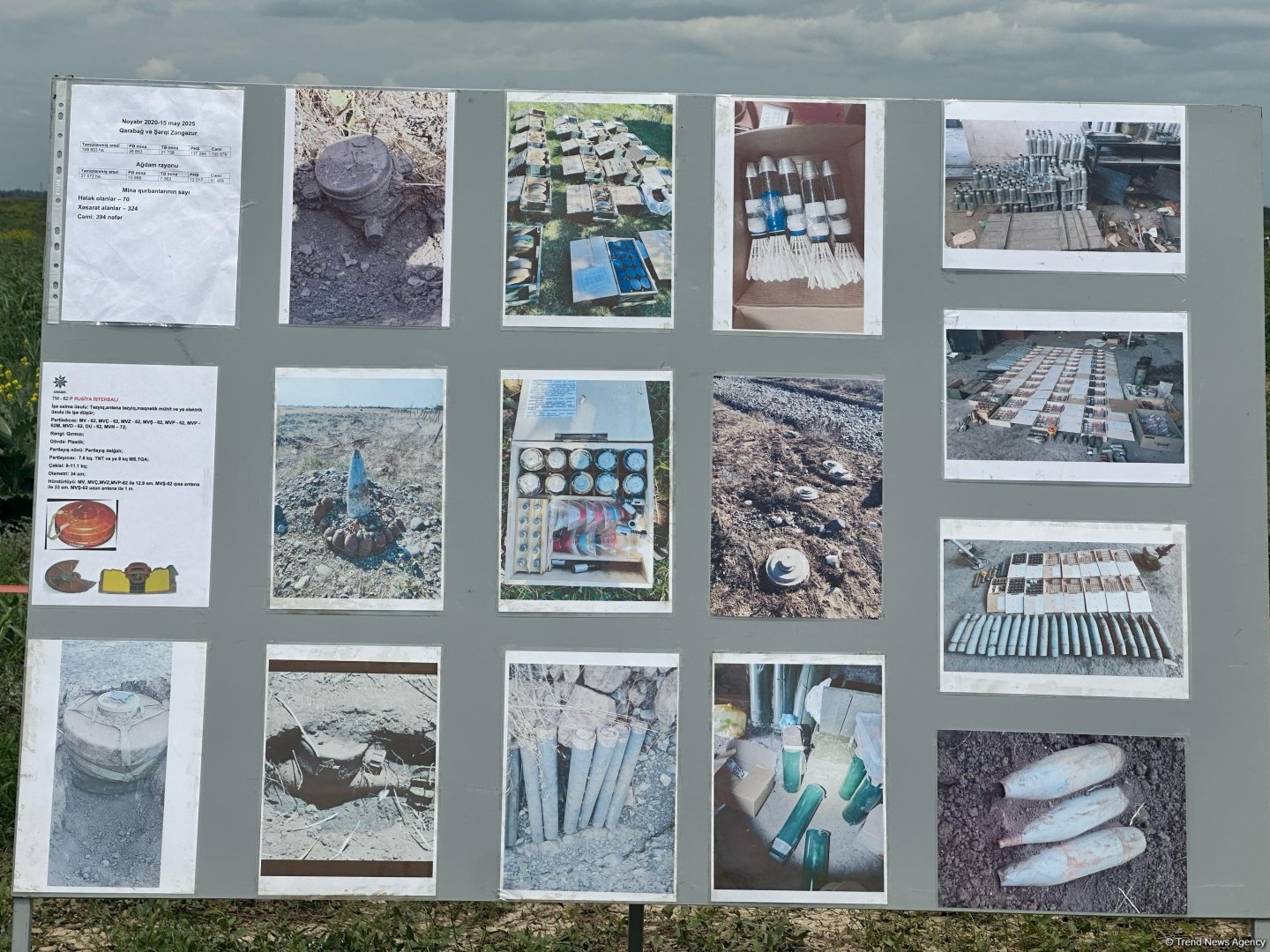 Media nümayəndələri Ağdamda humanitar minatəmizləmə fəaliyyətinin gedişatı ilə tanış olub (FOTO)