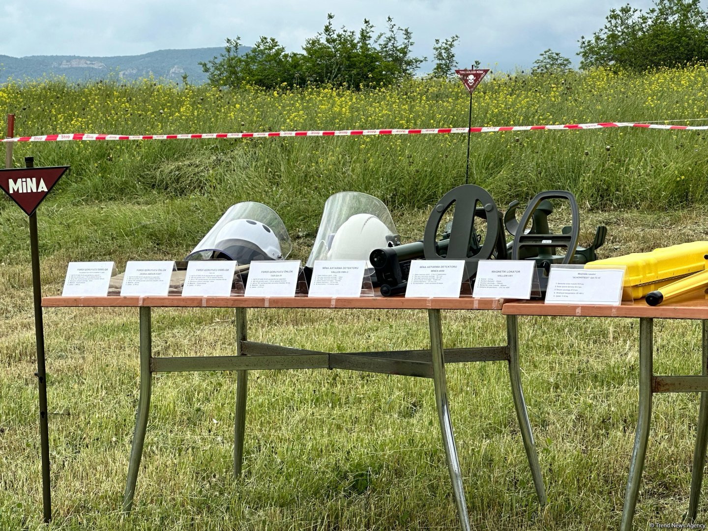 Media nümayəndələri Ağdamda humanitar minatəmizləmə fəaliyyətinin gedişatı ilə tanış olub (FOTO)