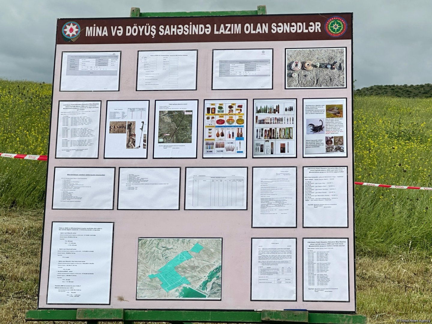 Media nümayəndələri Ağdamda humanitar minatəmizləmə fəaliyyətinin gedişatı ilə tanış olub (FOTO)