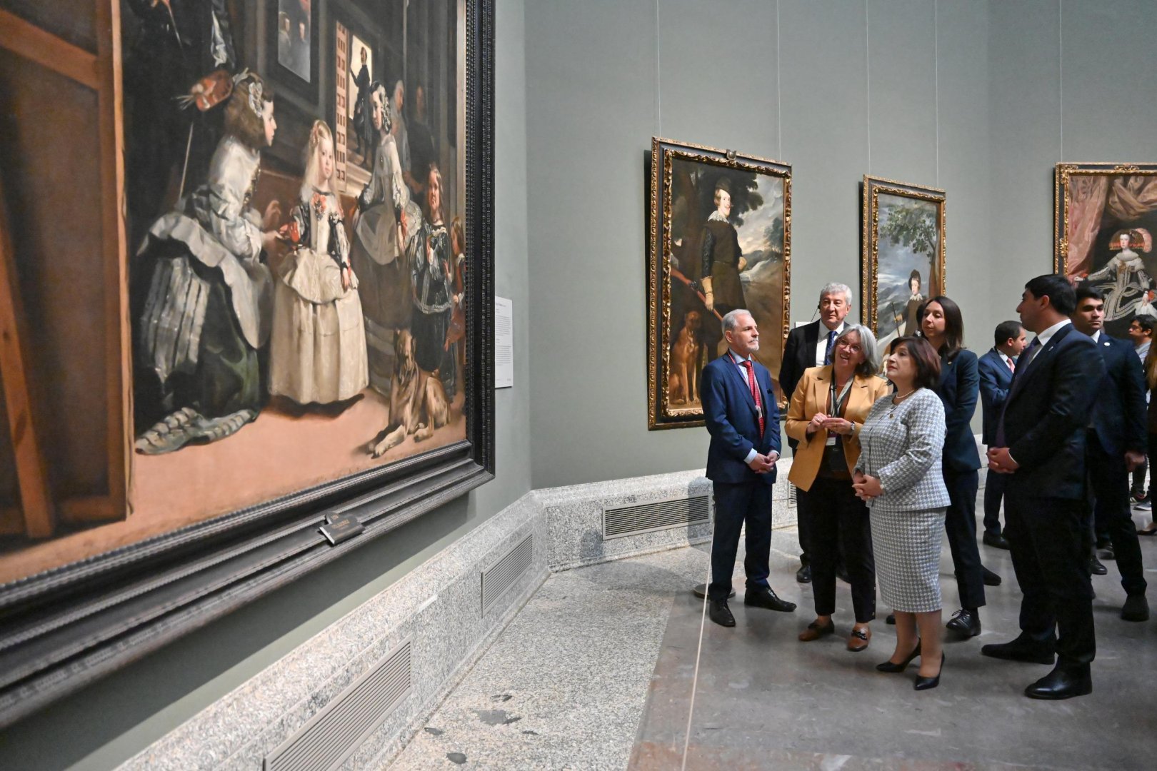 Milli Məclisin nümayəndə heyəti Madriddə Prado muzeyində olub (FOTO)