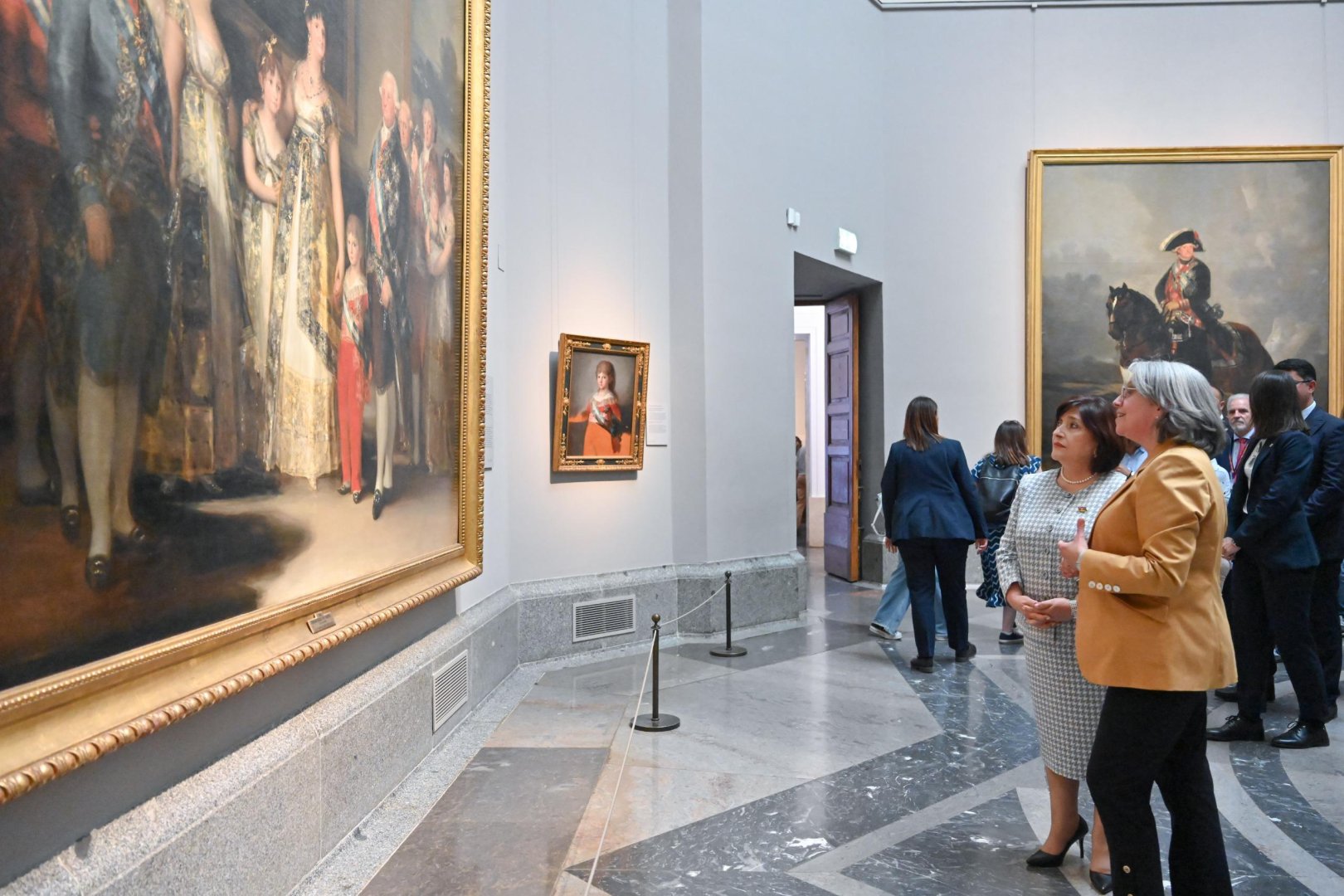 Milli Məclisin nümayəndə heyəti Madriddə Prado muzeyində olub (FOTO)