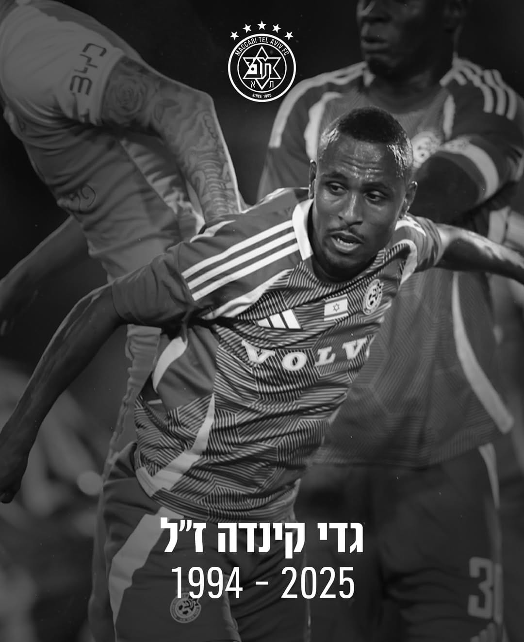 "Makkabi"nin futbolçusu Qadi Kinda 32 yaşında vəfat edib