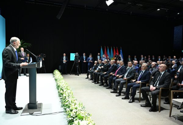 Prezident İlham Əliyev Nobel mükafatı laureatı Əziz Sancarın Əlişir Nəvai Beynəlxalq Mükafatı ilə təltif olunması mərasimində iştirak edib (FOTO/VİDEO)