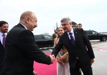 Prezident İlham Əliyevin Macarıstana işgüzar səfəri başa çatıb (FOTO)