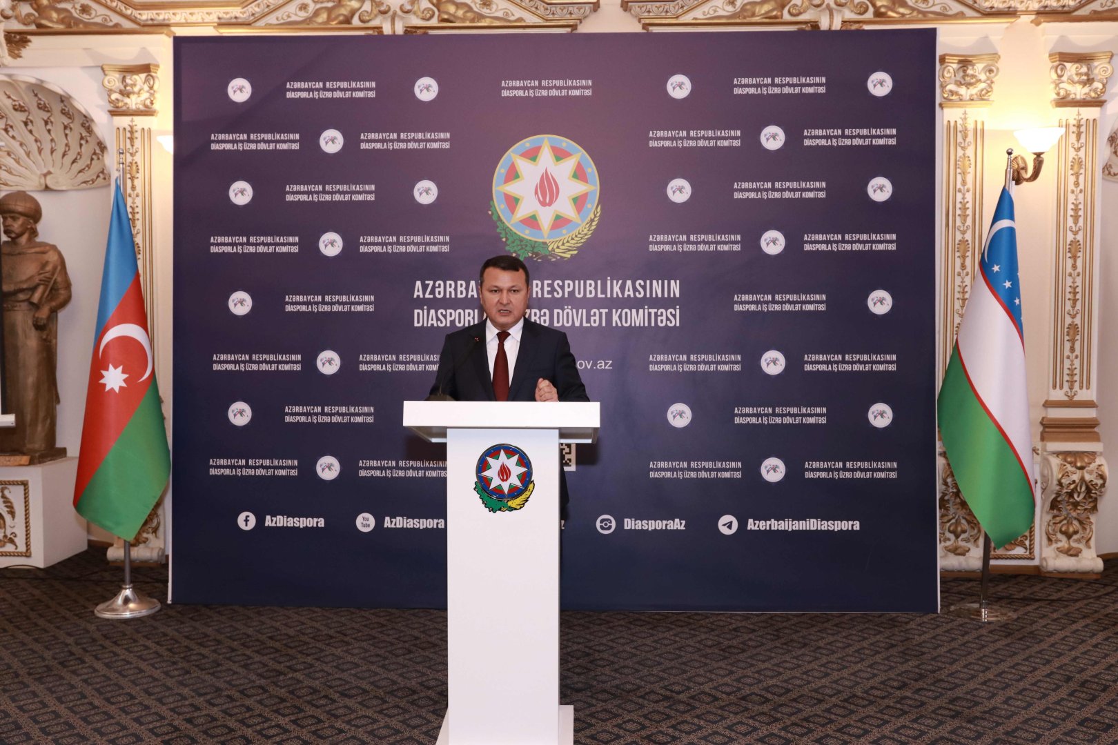 "Azərbaycan və Özbəkistan arasında dostluq əlaqələrinin inkişafında ictimai diplomatiyanın rolu" mövzusunda tədbir keçirilib (FOTO)