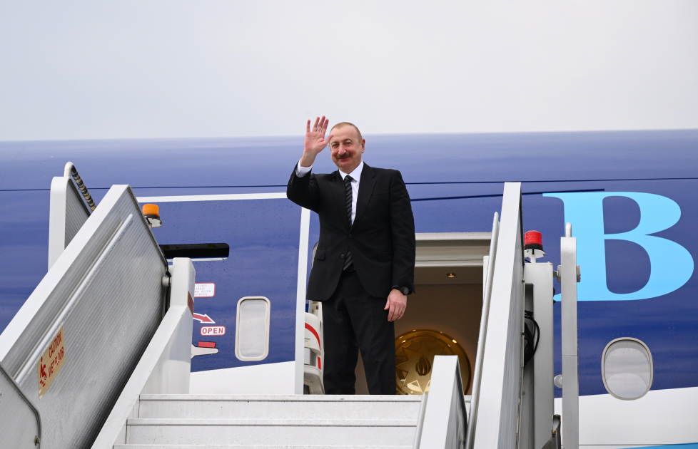 Prezident İlham Əliyevin Macarıstana işgüzar səfəri başa çatıb (FOTO)