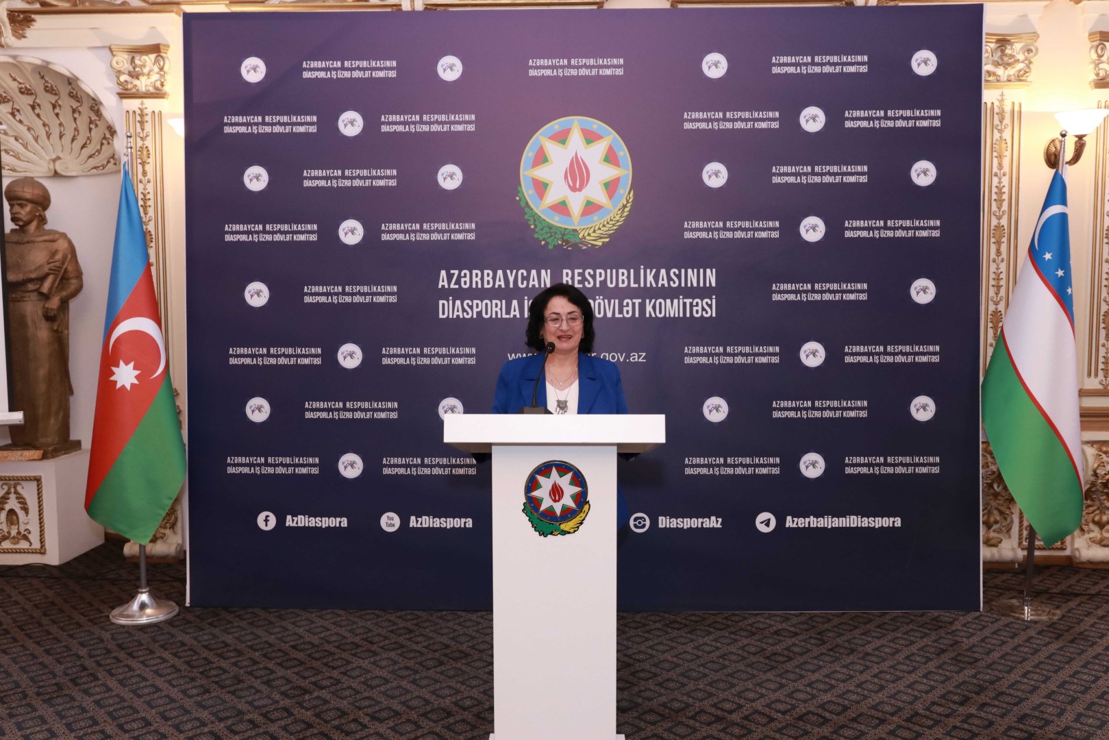 "Azərbaycan və Özbəkistan arasında dostluq əlaqələrinin inkişafında ictimai diplomatiyanın rolu" mövzusunda tədbir keçirilib (FOTO)