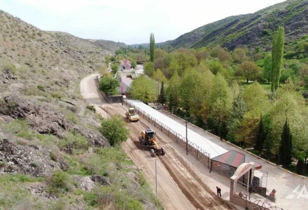 Göygöldə avtomobil yolu layihəsinin icrasına başlanılıb (FOTO/VİDEO)