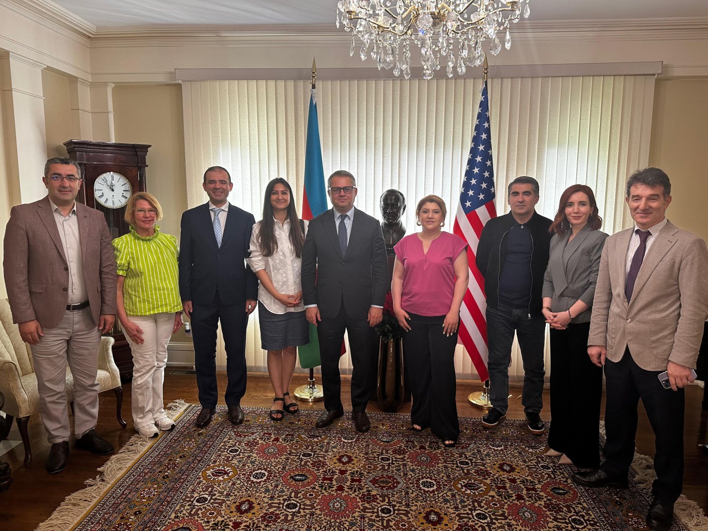 İkili Diplom Proqramları çərçivəsində Rəhbər Komitə üzvləri ABŞ-yə səfər ediblər (FOTO)