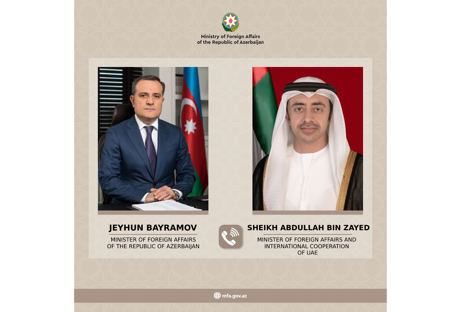 Azərbaycan ilə BƏƏ arasında beynəlxalq təşkilatlar çərçivəsində əməkdaşlıq müzakirə edilib