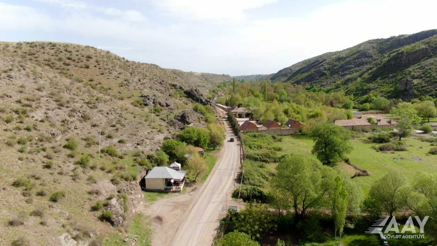Göygöldə avtomobil yolu layihəsinin icrasına başlanılıb (FOTO/VİDEO)