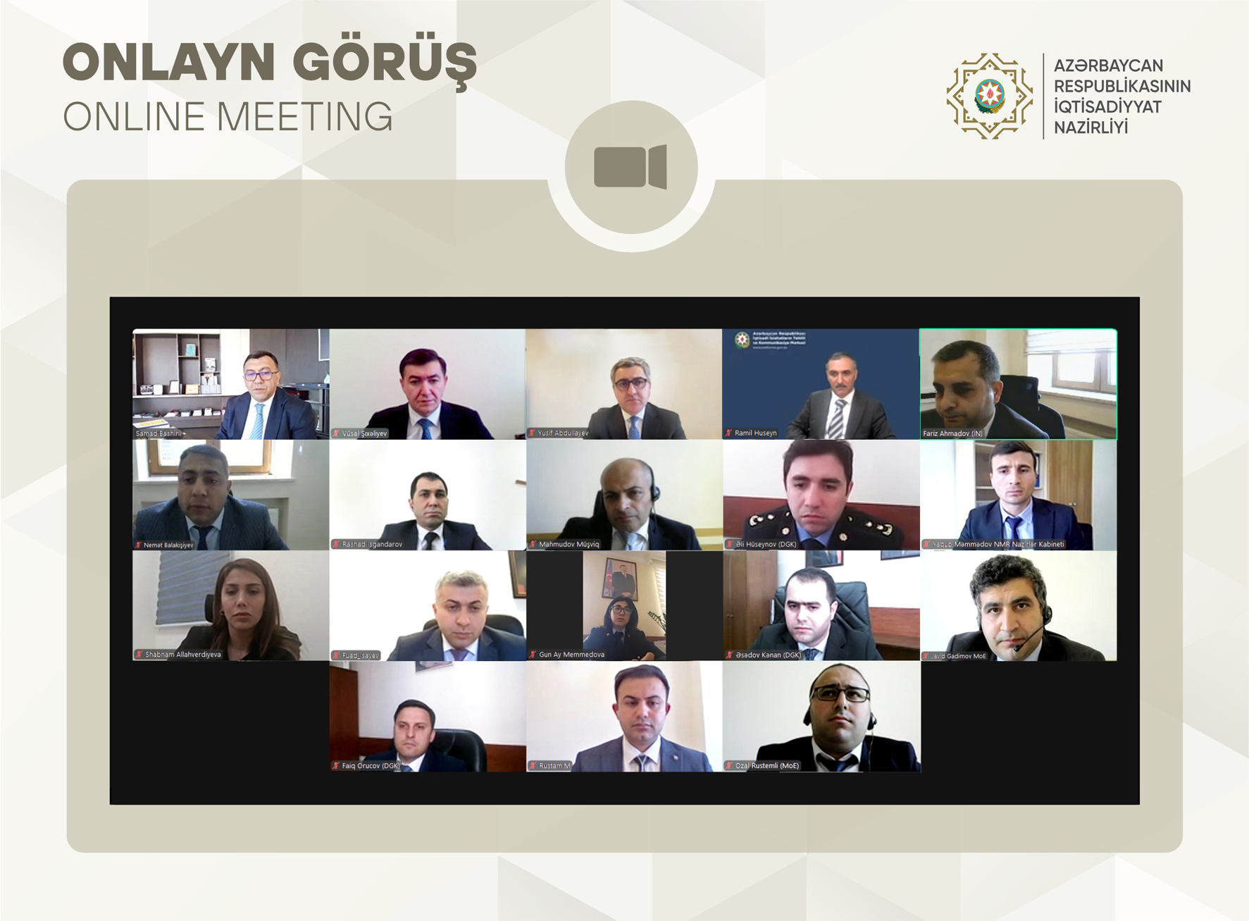 Naxçıvanın sosial-iqtisadi inkişafı ilə bağlı layihələr müzakirə olunub