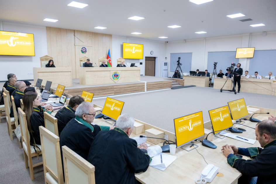 Ermənistan silahlı qüvvələrinin baş qərargah rəisinin Azərbaycan ərazilərinin işğalında iştirakını sübut edən yeni material məhkəmədə tədqiq edilib (FOTO)