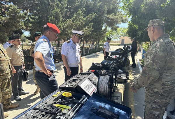 NATO nümayəndə heyəti ilə hərbi əməkdaşlıq çərçivəsində görüşlər keçirilib (FOTO)