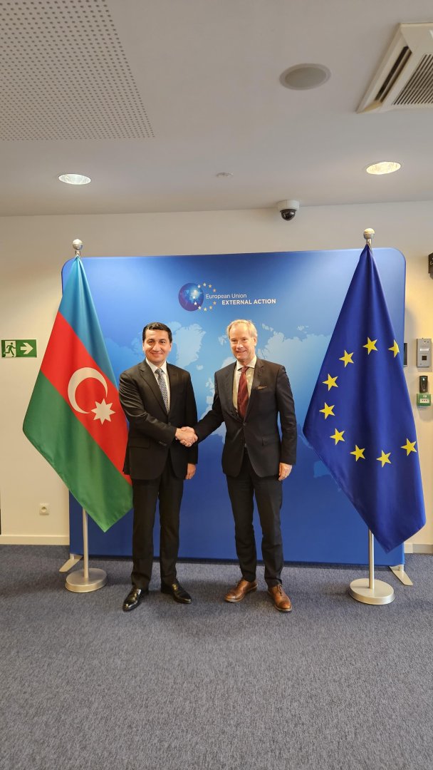 Aİ ilə Azərbaycan arasında Təhlükəsizlik Dialoqunun altıncı iclası keçirilib (FOTO)