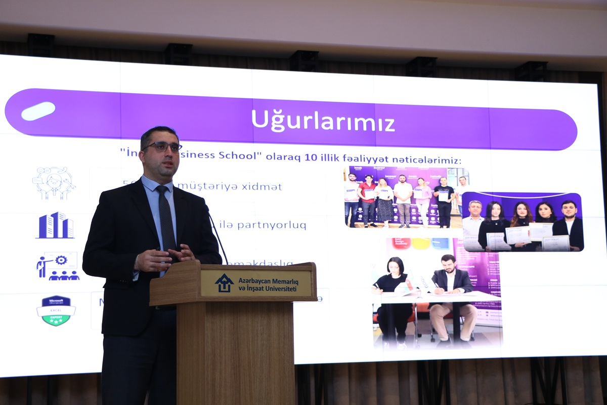 AzMİU-da tələbələr üçün tam taqaüdlü İT Akademiya fəaliyyətə başladı (FOTO)