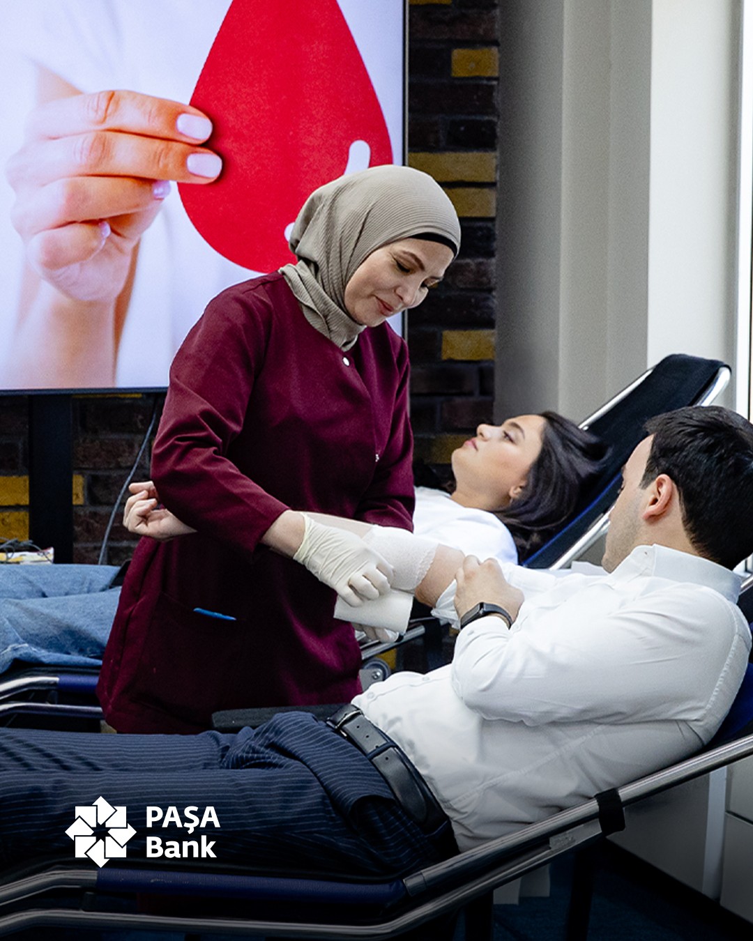 "PAŞA Bank" “Talassemiyasız həyat naminə” devizi ilə qanvermə aksiyası keçirib (FOTO)