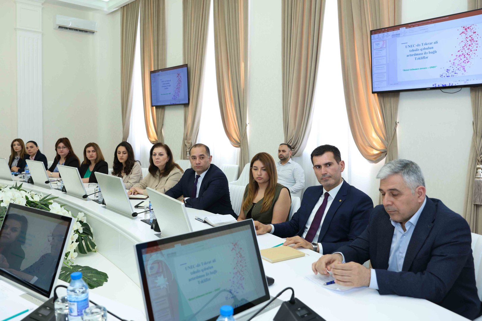 UNEC-də magistratura təhsili üzrə yeni hədəflər müəyyən olunub (FOTO)