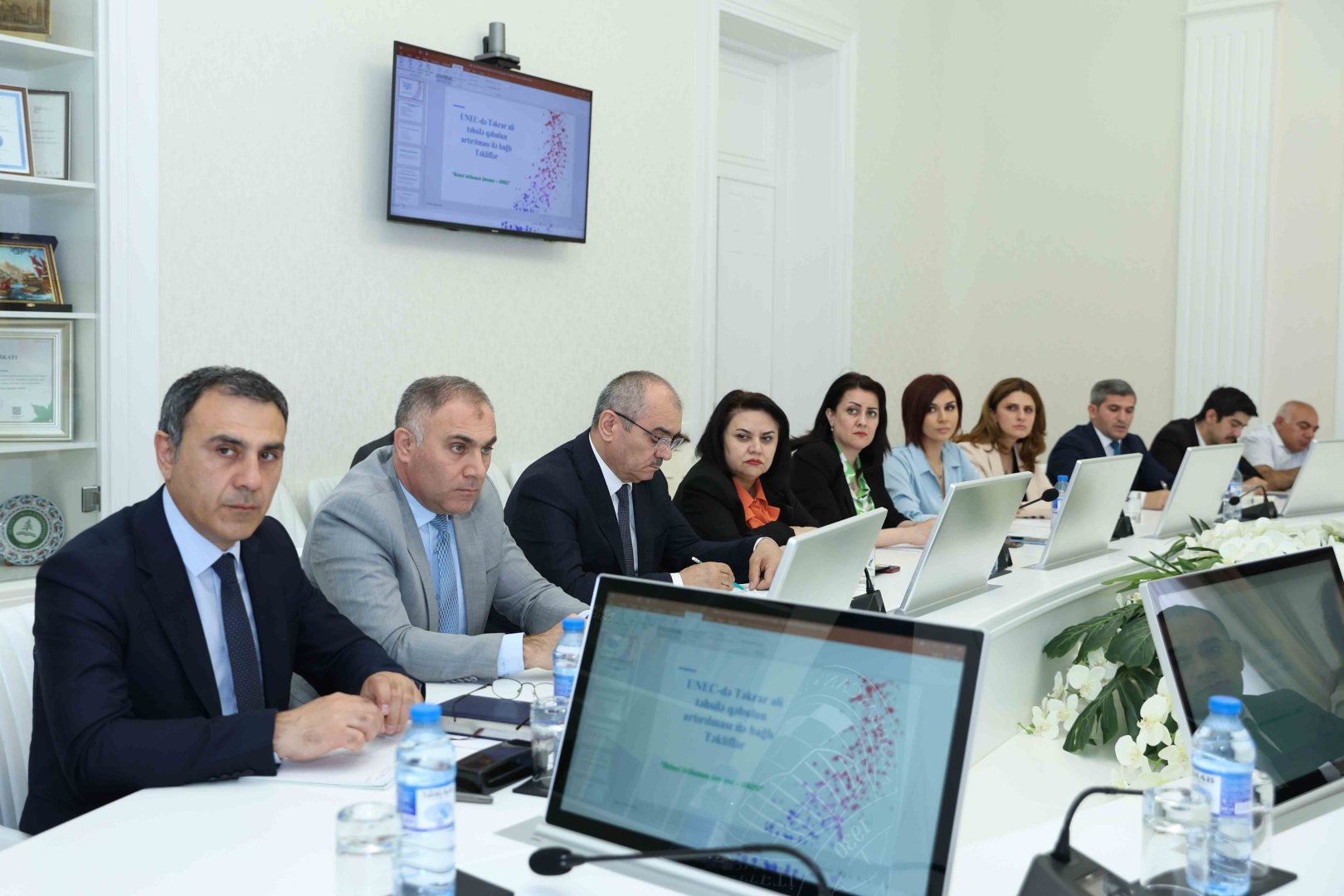 UNEC-də magistratura təhsili üzrə yeni hədəflər müəyyən olunub (FOTO)