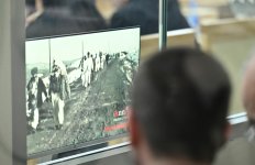 Ermənistan silahlı qüvvələrinin baş qərargah rəisinin Azərbaycan ərazilərinin işğalında iştirakını sübut edən yeni material məhkəmədə tədqiq edilib (FOTO)