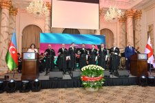 Milli Məclisin sədri Sahibə Qafarova Gürcüstanın Müstəqillik günü münasibəti ilə keçirilən tədbirdə çıxış edib (FOTO)