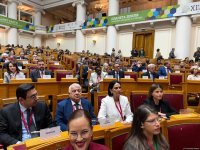Sankt-Peterburqda Xəzər dənizinin səviyyəsi və regional ekoloji əməkdaşlıq müzakirə olunub (FOTO)