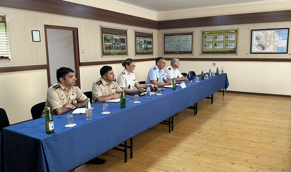 NATO nümayəndə heyəti ilə hərbi əməkdaşlıq çərçivəsində görüşlər keçirilib (FOTO)