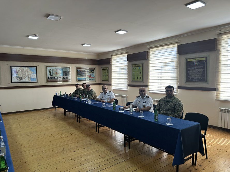 NATO nümayəndə heyəti ilə hərbi əməkdaşlıq çərçivəsində görüşlər keçirilib (FOTO)