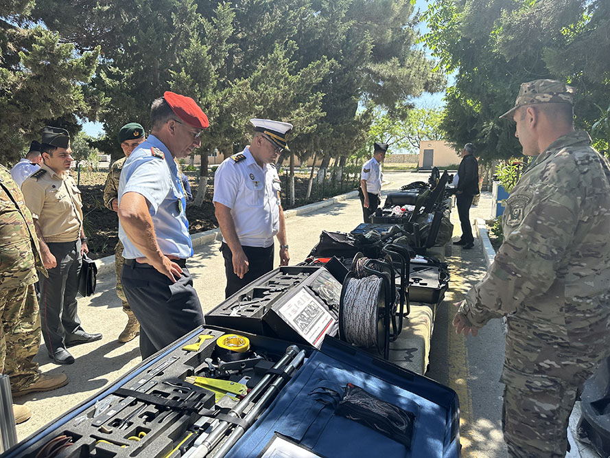 NATO nümayəndə heyəti ilə hərbi əməkdaşlıq çərçivəsində görüşlər keçirilib (FOTO)