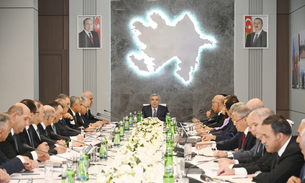 Əlaqələndirmə Qərargahının növbəti iclası Ağdam şəhərində keçirilib (FOTO)