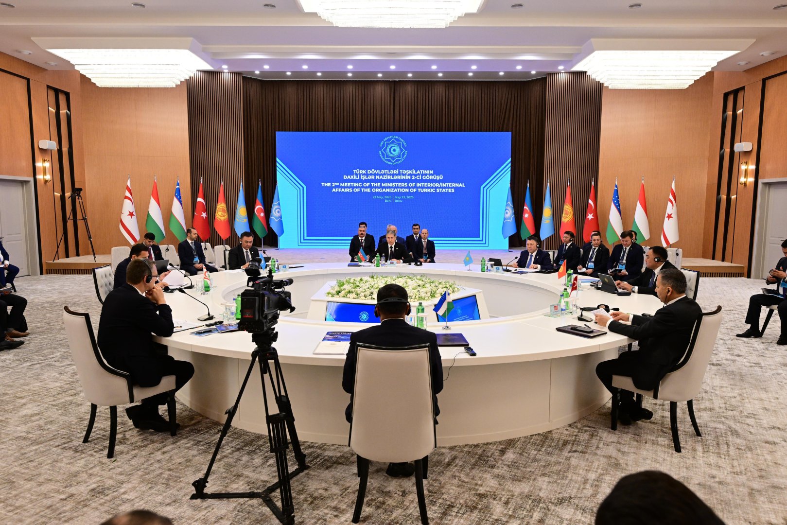 Bakıda TDT-yə üzv dövlətlərin daxili işlər nazirlərinin iclası keçirilib (FOTO)
