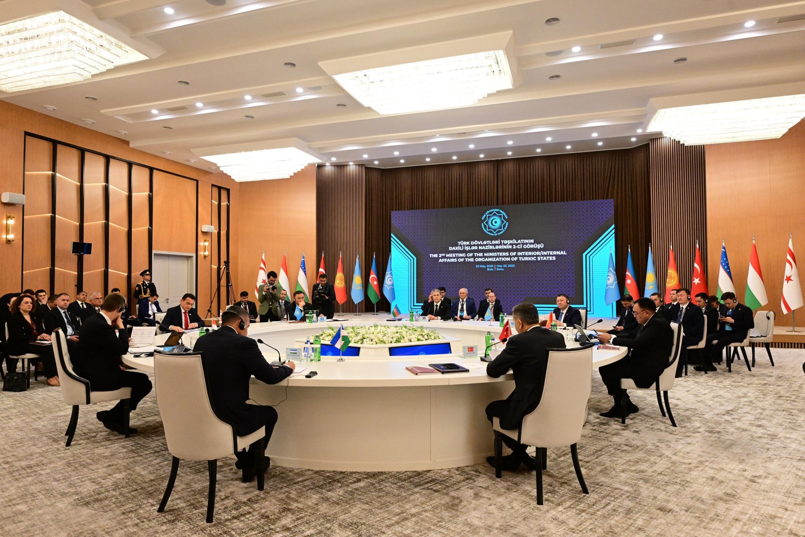 Bakıda TDT-yə üzv dövlətlərin daxili işlər nazirlərinin iclası keçirilib (FOTO)
