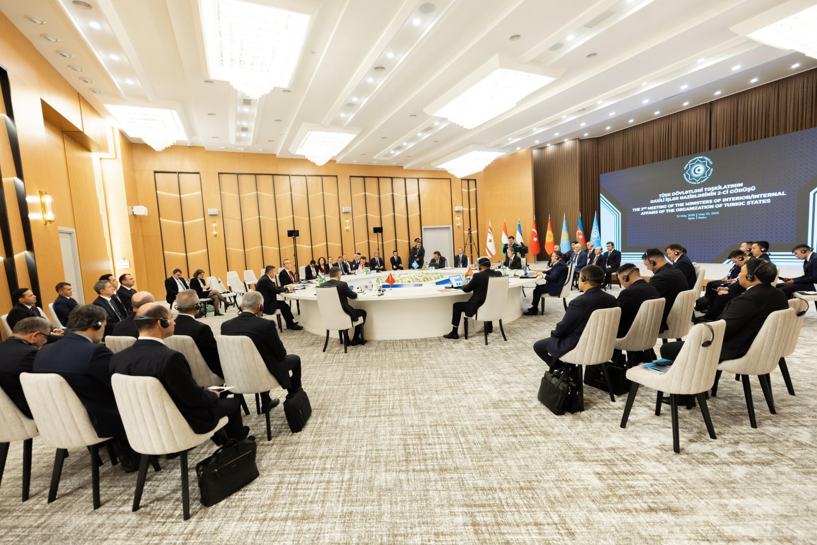 Bakıda TDT-yə üzv dövlətlərin daxili işlər nazirlərinin iclası keçirilib (FOTO)