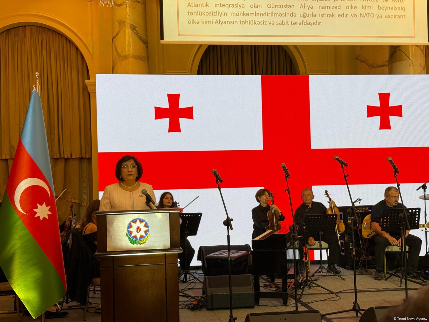 Azərbaycan və Gürcüstan arasında münasibətlər Cənubi Qafqazda sabitləşdirici rol oynayır - Spiker