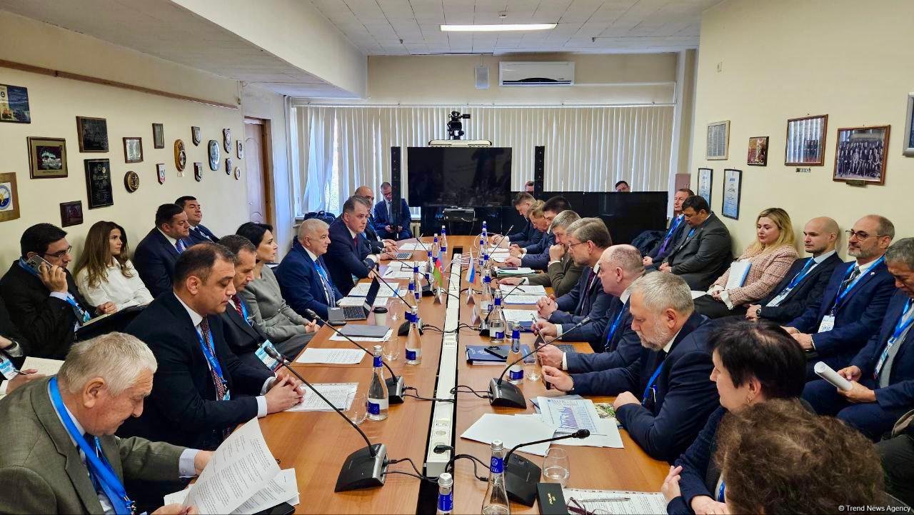 Sankt-Peterburqda Xəzər dənizinin səviyyəsi və regional ekoloji əməkdaşlıq müzakirə olunub (FOTO)