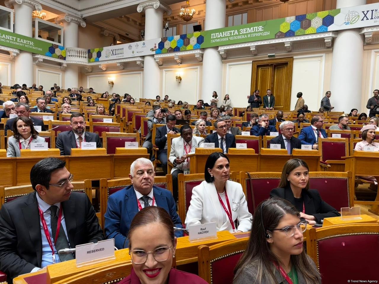 Sankt-Peterburqda Xəzər dənizinin səviyyəsi və regional ekoloji əməkdaşlıq müzakirə olunub (FOTO)