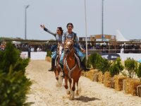 Türkiyə Prezidenti Rəcəb Tayyib Ərdoğan və xanımı Azərbaycan nümayəndə heyətinin çıxışını izlədilər (FOTO)