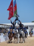 Türkiyə Prezidenti Rəcəb Tayyib Ərdoğan və xanımı Azərbaycan nümayəndə heyətinin çıxışını izlədilər (FOTO)
