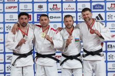 Azərbaycan cüdoçuları veteranlar arasında Avropa çempionatında 3 qızıl və 1 bürünc medal qazanıblar (FOTO)