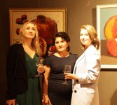 "Dənələr” sərgisi Bakıda təqdim olundu – Turan Aydınlının əsərləri böyük maraq gördü (FOTO)