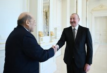 Prezident İlham Əliyev Misir Senatının sədrini qəbul edib (FOTO) (YENİLƏNİB)