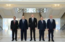 Prezident İlham Əliyev Misir Senatının sədrini qəbul edib (FOTO) (YENİLƏNİB)